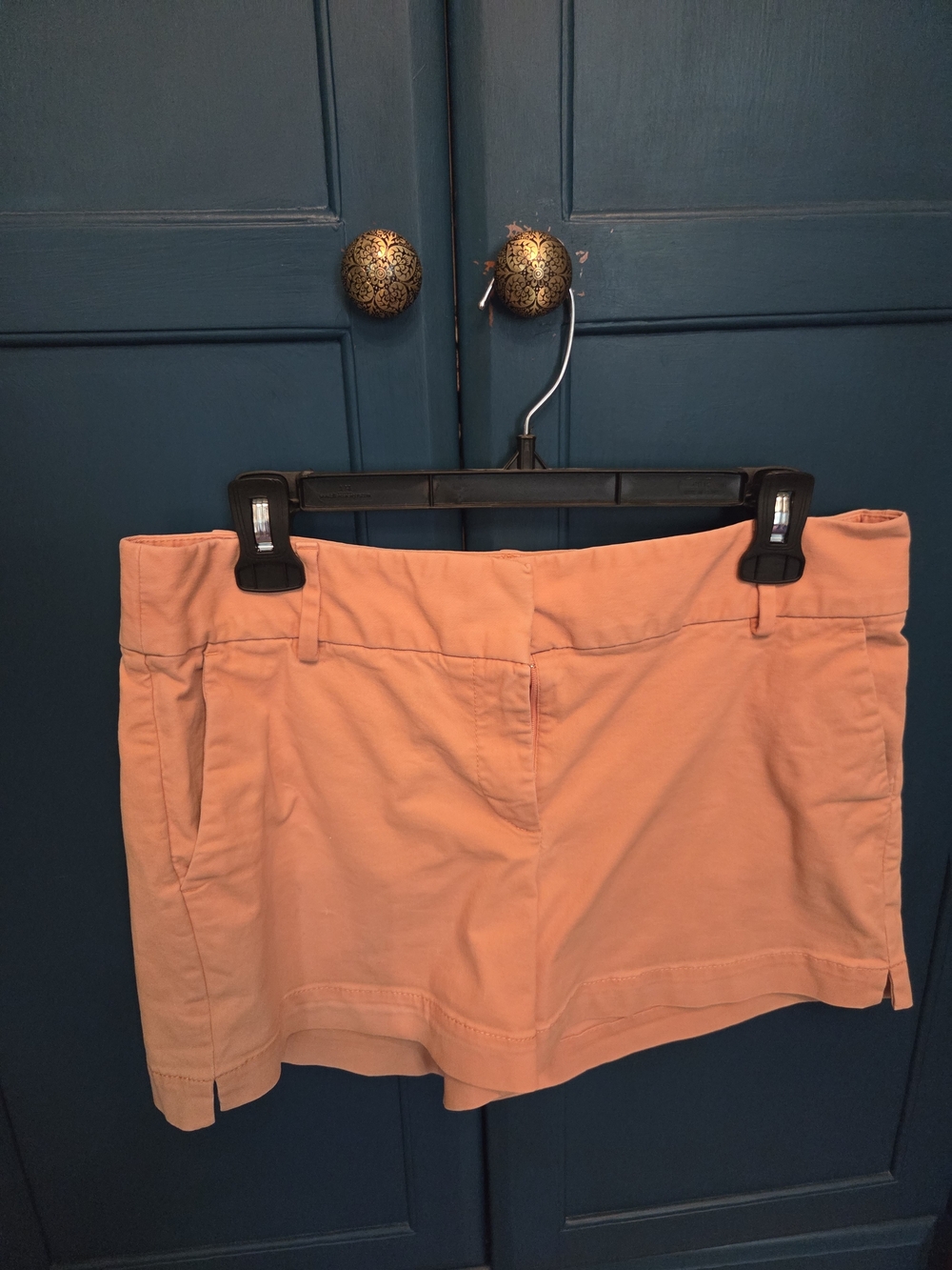 LOFT Peach Casual Bermuda Shorts